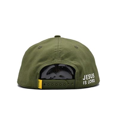 Gepersonaliseerd logo geborduurde snapback hoed met licht katoen