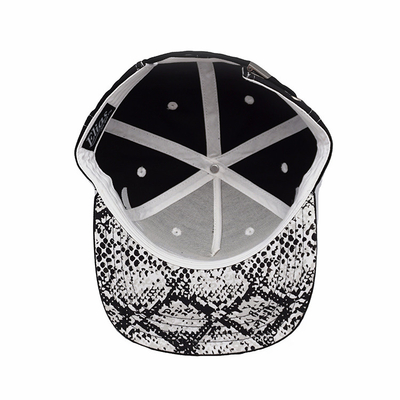 Ultra ademend unisex snapback hoed met duurzame katoenen kroon