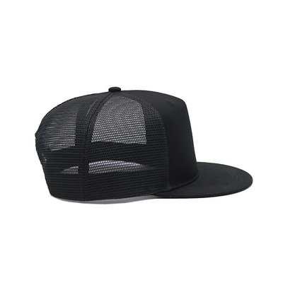 Unisex Custom 5 Panel Cotton Trucker Cap kan uw logo aanpassen