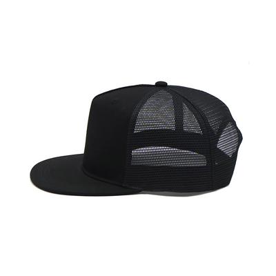 Unisex Custom 5 Panel Cotton Trucker Cap kan uw logo aanpassen