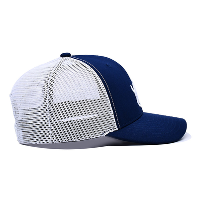 Unisex Mesh Trucker Cap met geborduurd logo en inwendige tape printing