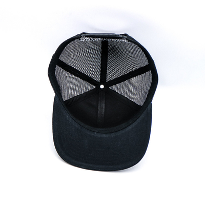 Geborduurde Trucker Cap / Snapback Trucker Cap met Plastic Snapback en Custom Logo