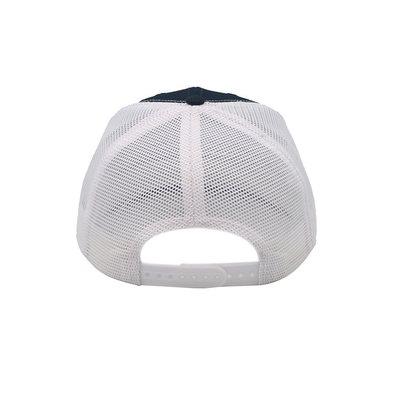 Gepersonaliseerde geborduurde oogleden 6 panel Trucker Cap met voor gebogen visor