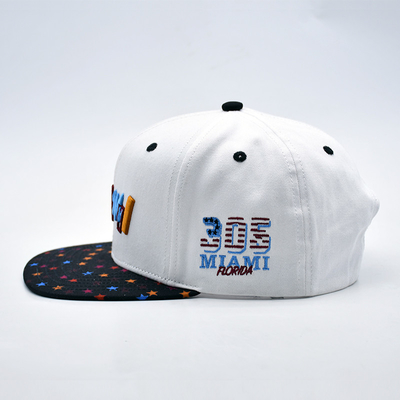 Nieuwe mode Hip Hop Outdoor Sport 3d Puff Snapback Cap Geborduurd Logo Custom Hoge kwaliteit Mannen Vrouwen Flat Brim Snapback