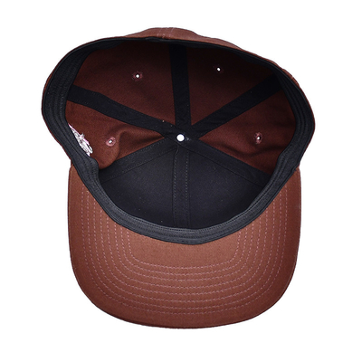Borduurmerk Custom Snapback Fitted Hats Cap Hoogwaardige gesloten rug Snapback hoeden voor mannen