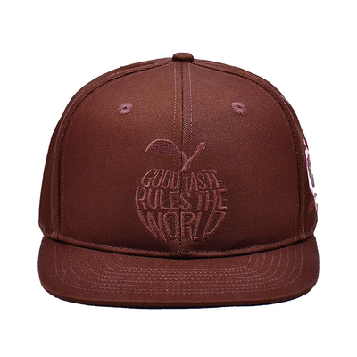 Gepersonaliseerd borduurwerk Logo Gesloten rug Snapback Caps Hoogwaardige Sport 6 Panel Snapback Hoeden