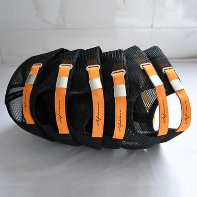 3D geborduurde trucker caps met premium katoenen zweetband