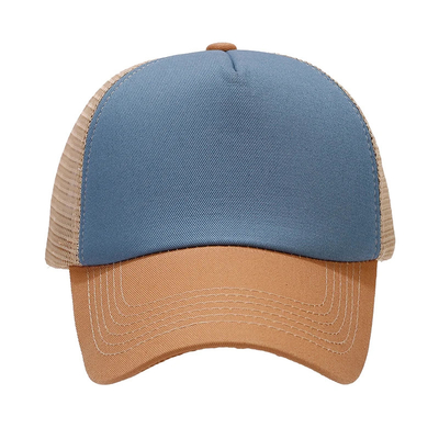 Op maat gemaakte 5 panelen Mesh Trucker Cap Unisex Blank Plain Trucker Cap