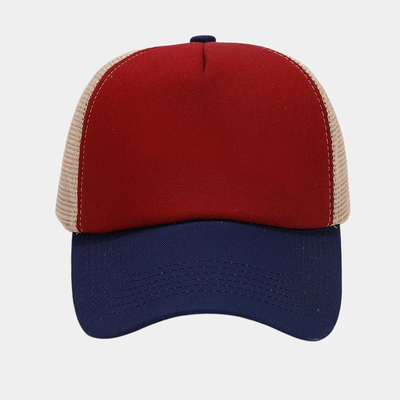 Oem Hoogwaardige Groothandel Mesh Trucker Cap 5 Panel Plain Back Trucker Hoed Custom Gorras Mesh Hoeden
