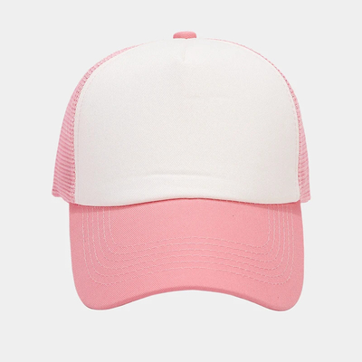 Oem Hoogwaardige Groothandel Mesh Trucker Cap 5 Panel Plain Back Trucker Hoed Custom Gorras Mesh Hoeden