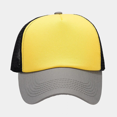 Oem Hoogwaardige Groothandel Mesh Trucker Cap 5 Panel Plain Back Trucker Hoed Custom Gorras Mesh Hoeden