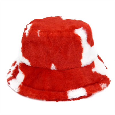 Outdoor vrouwen winter warm False Fur Fluffy Bucket Hat Soft Velvet Furry Fisherman Caps Meisje Mode Panama