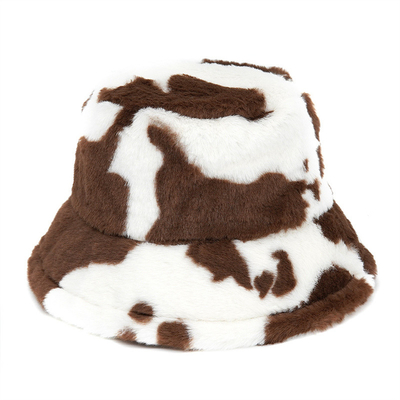 Outdoor vrouwen winter warm False Fur Fluffy Bucket Hat Soft Velvet Furry Fisherman Caps Meisje Mode Panama