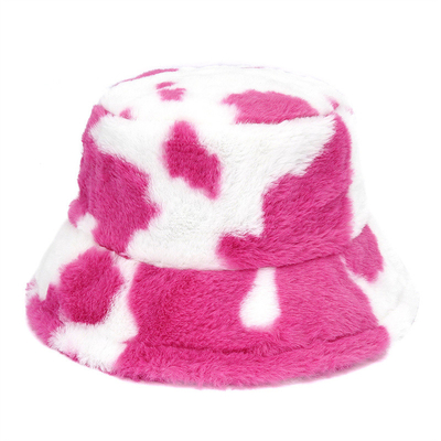 Outdoor vrouwen winter warm False Fur Fluffy Bucket Hat Soft Velvet Furry Fisherman Caps Meisje Mode Panama