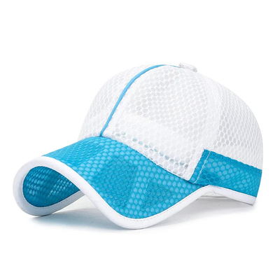 Ademhalende gewone trucker hoed verstelbare jongens meisjes snel droog leeg mesh gorras Custom hoeden trucker cap