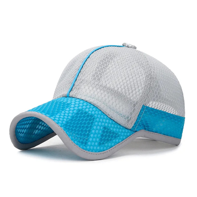 Ademhalende gewone trucker hoed verstelbare jongens meisjes snel droog leeg mesh gorras Custom hoeden trucker cap