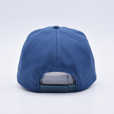 Groothandel Blue Rope Baseball Cap Custom Structured Embroidery Logo 5 Panel Golf Hoeden Gorras