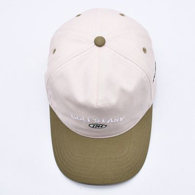 BSCI Groothandel 5 Panel Soft-Top Cap Vintage Papa Sport Hoed Customized Borduurwerk Logo Baseball Cap Voor volwassenen