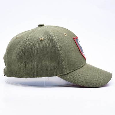 Custom Gorras Sportleverancier 6 Panel Groene Baseball Cap Hoogwaardige 3d Borduur Baseball Hoed