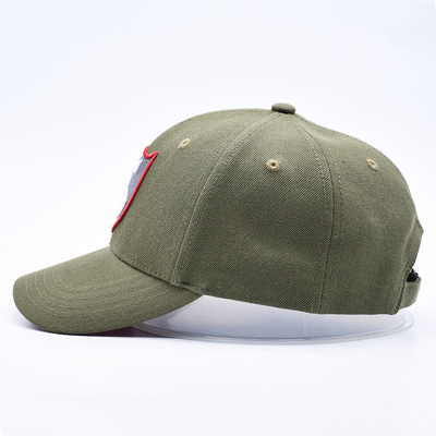 Custom Gorras Sportleverancier 6 Panel Groene Baseball Cap Hoogwaardige 3d Borduur Baseball Hoed