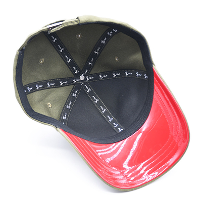 Custom Gorras Sportleverancier 6 Panel Groene Baseball Cap Hoogwaardige 3d Borduur Baseball Hoed