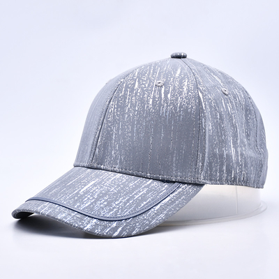 Groothandel Unisex Plain Men 6 Panel gebogen rand Baseball Hoed Custom Logo