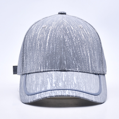 Groothandel Unisex Plain Men 6 Panel gebogen rand Baseball Hoed Custom Logo