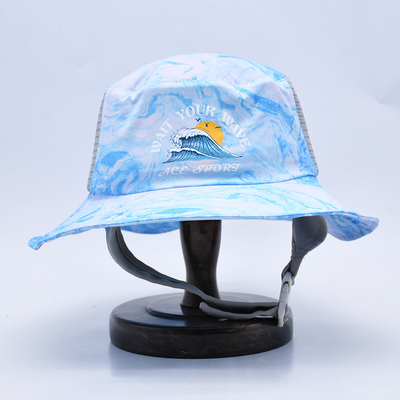 Adembenemende sport Surf Bucket Hoed Waterdicht Vissen Surf Hoed Met Kinnband