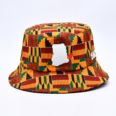 Fashon Printed Bucket Cap Custom Bulk Sublimation Embroidery Logo Bucket Hats voor de zomer