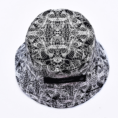 Sublimatie Printed Bucket Hats Custom Overall Print Bucket Hat Patroon Geborduurd Logo Voor Vrouwen