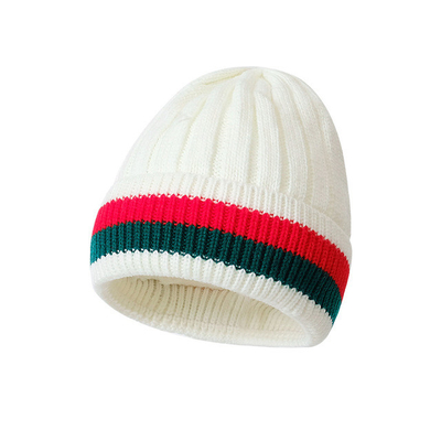 Op maat geborduurde bonnetjehoed Unisex gebreide winter warme pet voor buitenactiviteiten