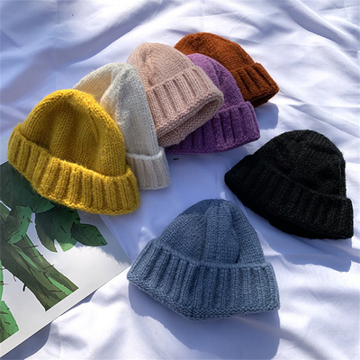 Winter gebreide bonnetjes Hoeden Warme zachte petten Outdoor Sport Casual Stijl Aanpasbare bonnetjes