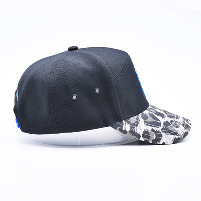 Oem Groothandel Rubber Patch Baseball Cap Custom Logo Geborduurd 7 Panel Baseball Hoed Fabrikant