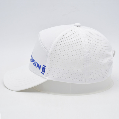 Sport Gorras Laser Cut Hole Baseball Cap Custom High Profile 6 Panel Baseball Hoods