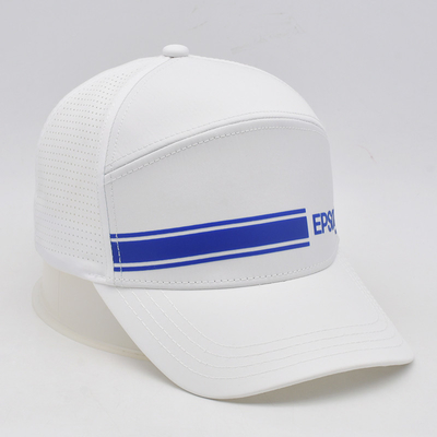 Sport Gorras Laser Cut Hole Baseball Cap Custom High Profile 6 Panel Baseball Hoods