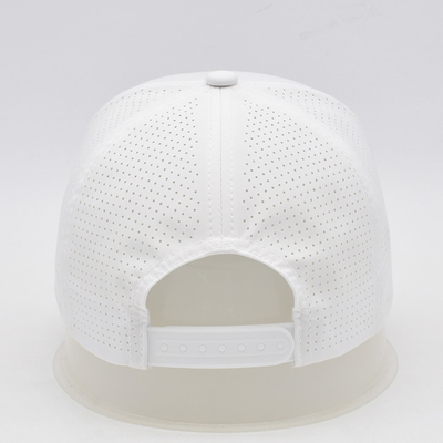 Sport Gorras Laser Cut Hole Baseball Cap Custom High Profile 6 Panel Baseball Hoods