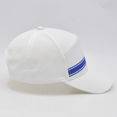 Sport Gorras Laser Cut Hole Baseball Cap Custom High Profile 6 Panel Baseball Hoods