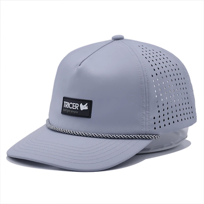 Kleur aanpasbaar Naai Lijn 5 Panel Baseball Cap met Embossing Logo en gestructureerd ontwerp