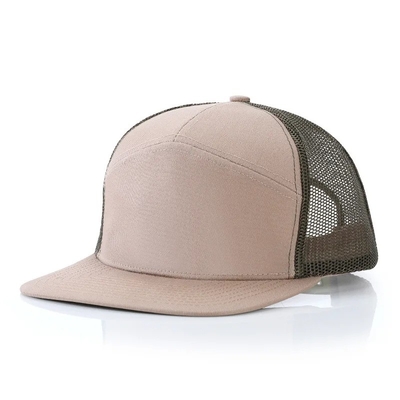 Custom Logo 7 Panels Cap Wholesale Mesh Trucker Hoeden