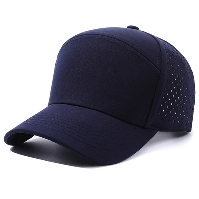Custom Logo Laser Cut Hole Baseball Cap Perforated Waterproof Sports Caps Hoed