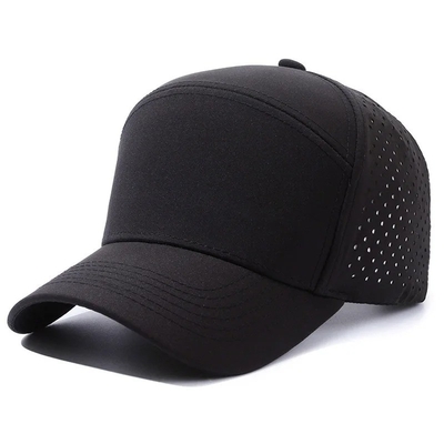 Custom Logo Laser Cut Hole Baseball Cap Perforated Waterproof Sports Caps Hoed