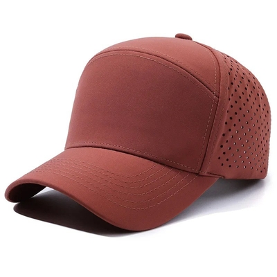 Custom Logo Laser Cut Hole Baseball Cap Perforated Waterproof Sports Caps Hoed