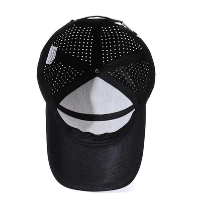 Custom Logo Laser Cut Hole Baseball Cap Perforated Waterproof Sports Caps Hoed