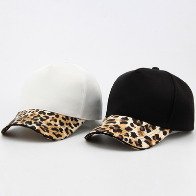 Geen knop polyester camper hoed met aanpasbare kleur en katoenen sweatband