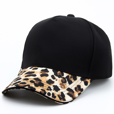 Geen knop polyester camper hoed met aanpasbare kleur en katoenen sweatband