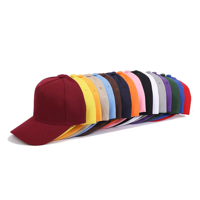 Custom Grootte 5 Panel Baseball Cap met aanpasbare kleur en middelste kroonkleur aanpasbare hechtlijn