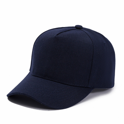 Custom Grootte 5 Panel Baseball Cap met aanpasbare kleur en middelste kroonkleur aanpasbare hechtlijn