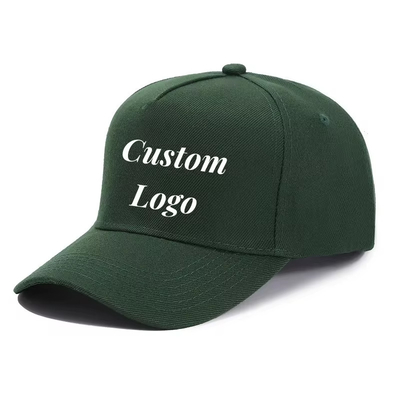 Custom Grootte 5 Panel Baseball Cap met aanpasbare kleur en middelste kroonkleur aanpasbare hechtlijn