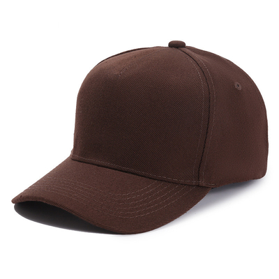 Custom Grootte 5 Panel Baseball Cap met aanpasbare kleur en middelste kroonkleur aanpasbare hechtlijn