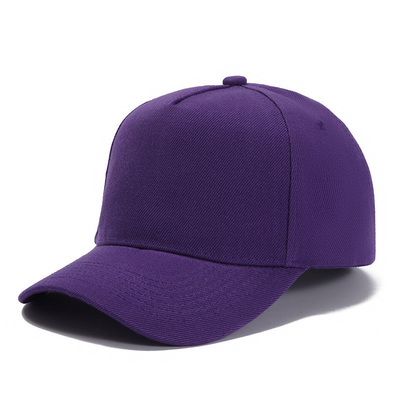 Custom Grootte 5 Panel Baseball Cap met aanpasbare kleur en middelste kroonkleur aanpasbare hechtlijn